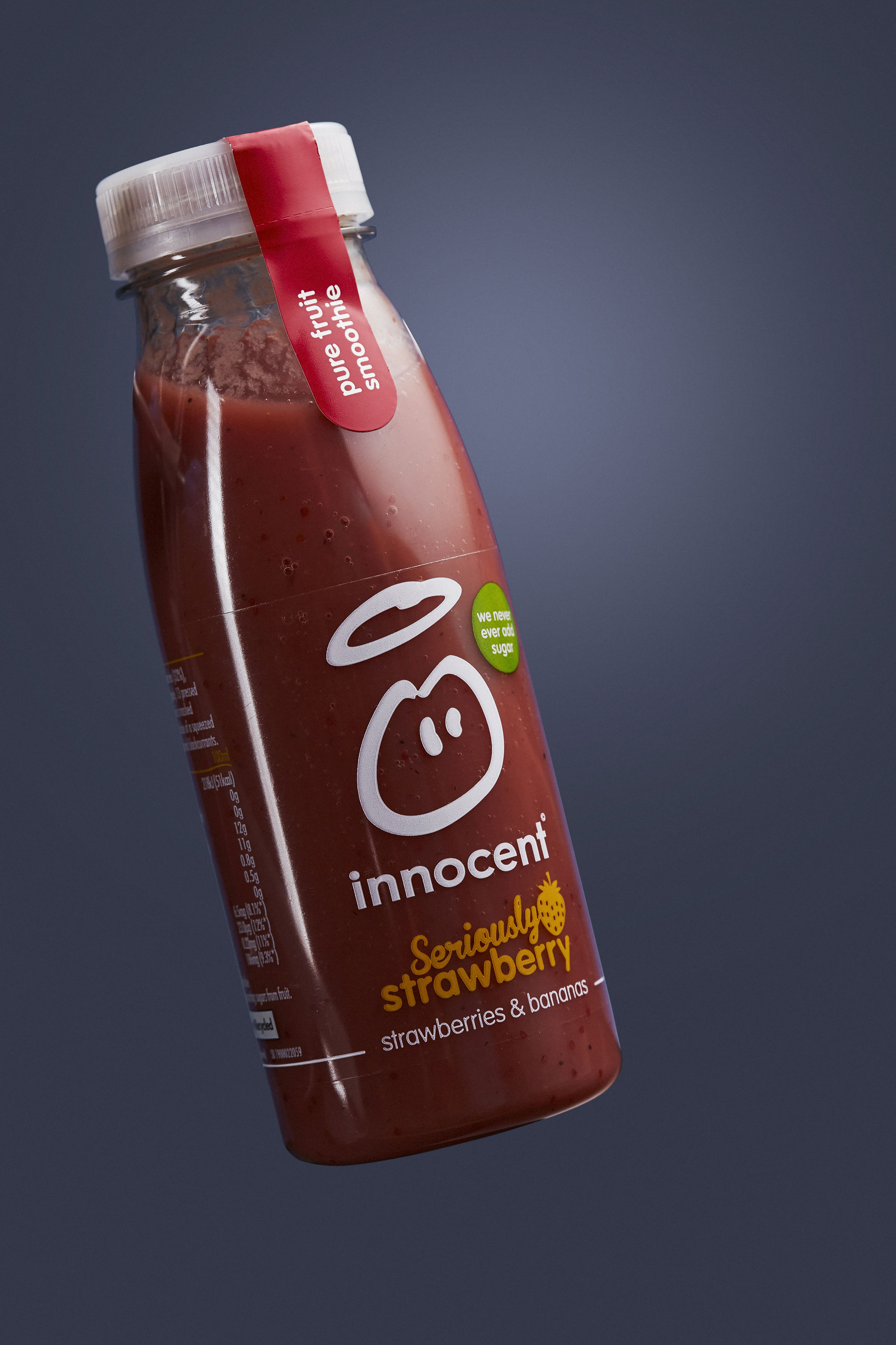 Innocent smoothie print label