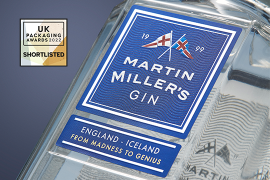 Amberley has two Label of the Year finalists in the prestigious UK Packaging Awards