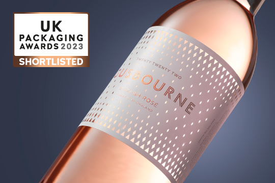 Amberley shortlisted for Label of the Year in the UK Packaging Awards
