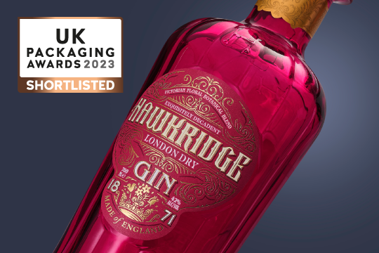 Amberley shortlisted for Label of the Year in the UK Packaging Awards