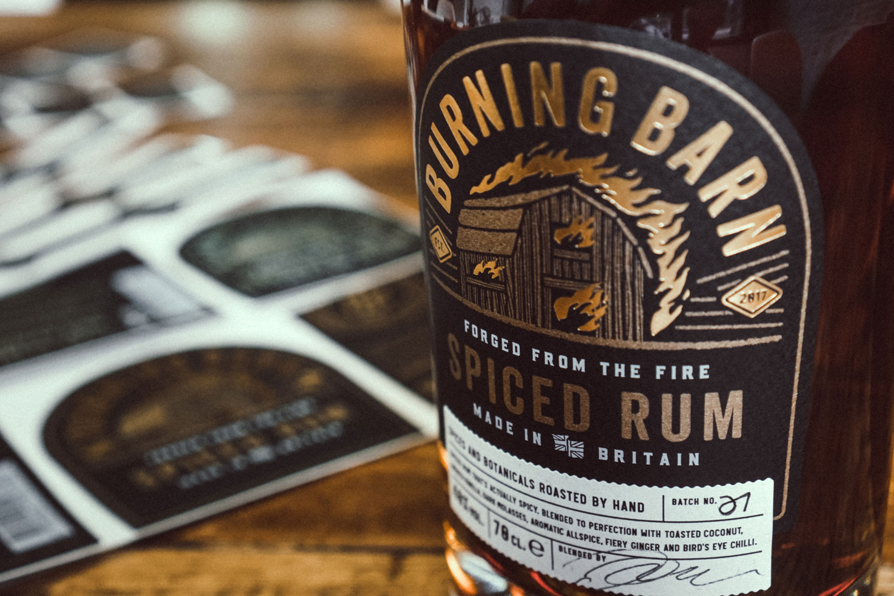 Rum by Burning Barn