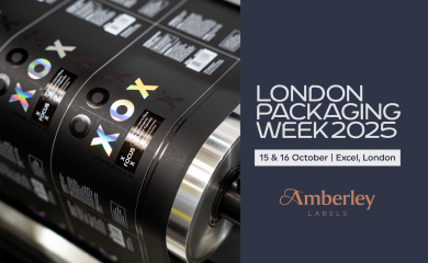 Amberley Labels to showcase luxury labelling without sustainable compromise at London Packaging Week 2025 - Amberley Labels