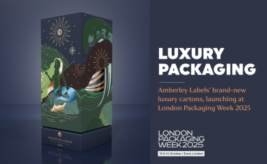Amberley Labels launches new luxury packaging offer at London Packaging Week 2025 - Amberley Labels